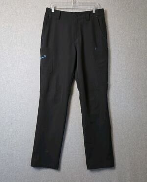 Luly Yang Amazon Black Cargo Pants Men's M Waist 32-34 Stretch Workwear Uniform
